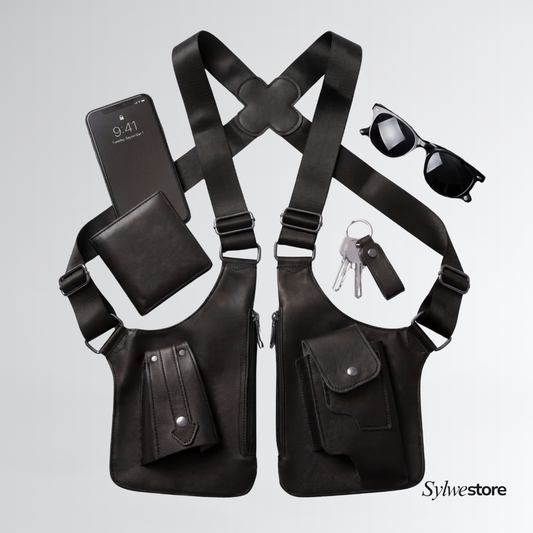 Sylwestore - Schultertasche "Oxford Leder"